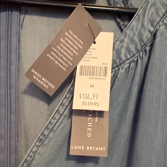 Lane Bryant Blue Jumpsuit - Picture 5 of 5